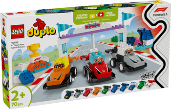 Lego Duplo 10445 Bolidy i kierowcy F1