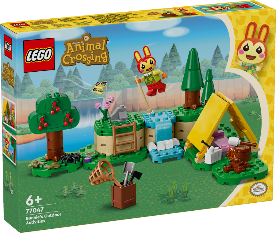 LEGO ANIMAL CROSSING Zabawy na świeżym powietrzu Bunnie 77047