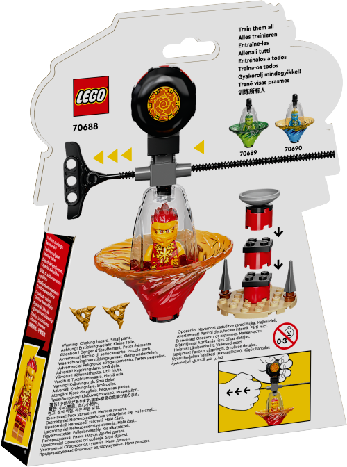 LEGO NINJAGO Szkolenie wojownika Spinjitzu Kaia 70688