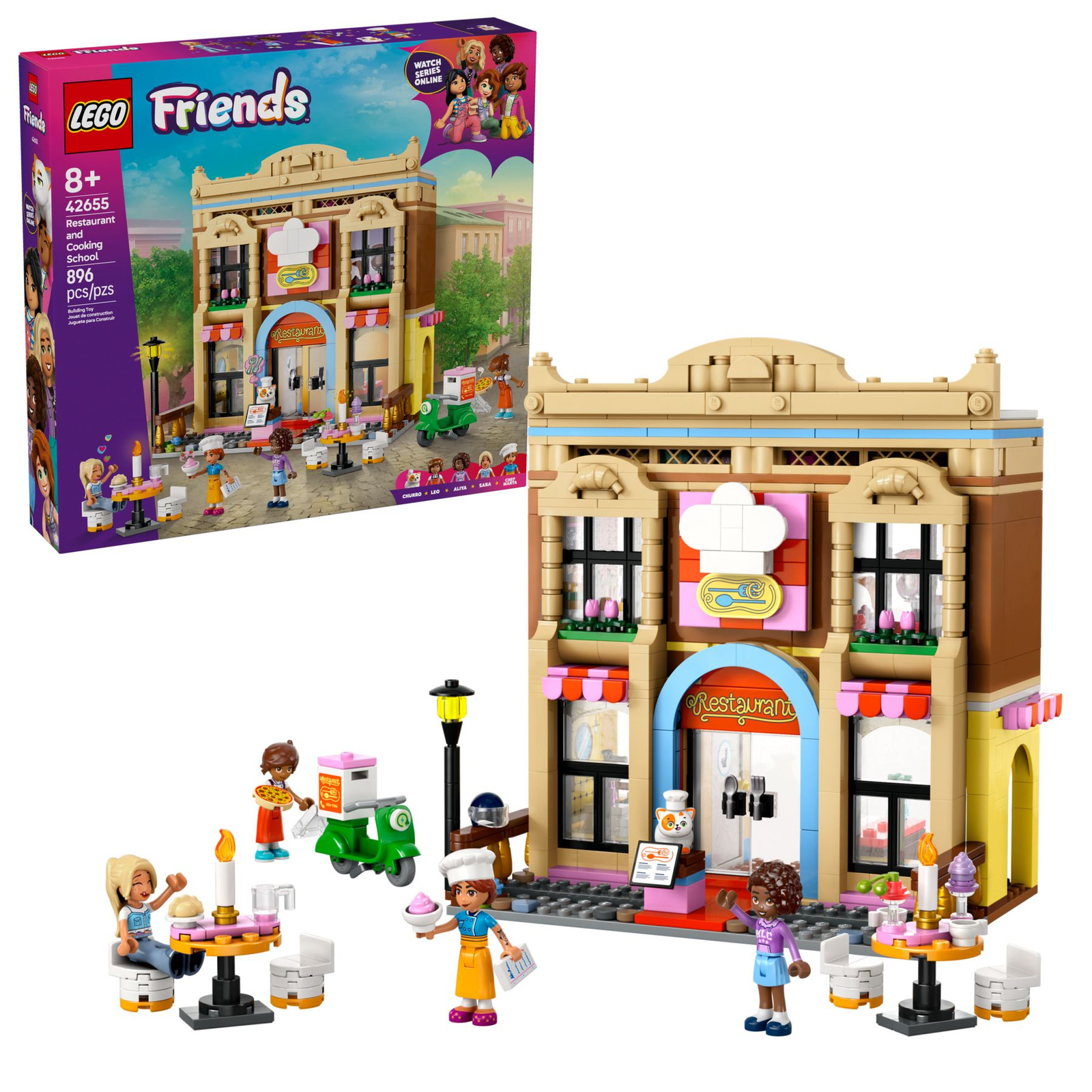 Lego Friends 42655 Restauracja i szkoła gotowania