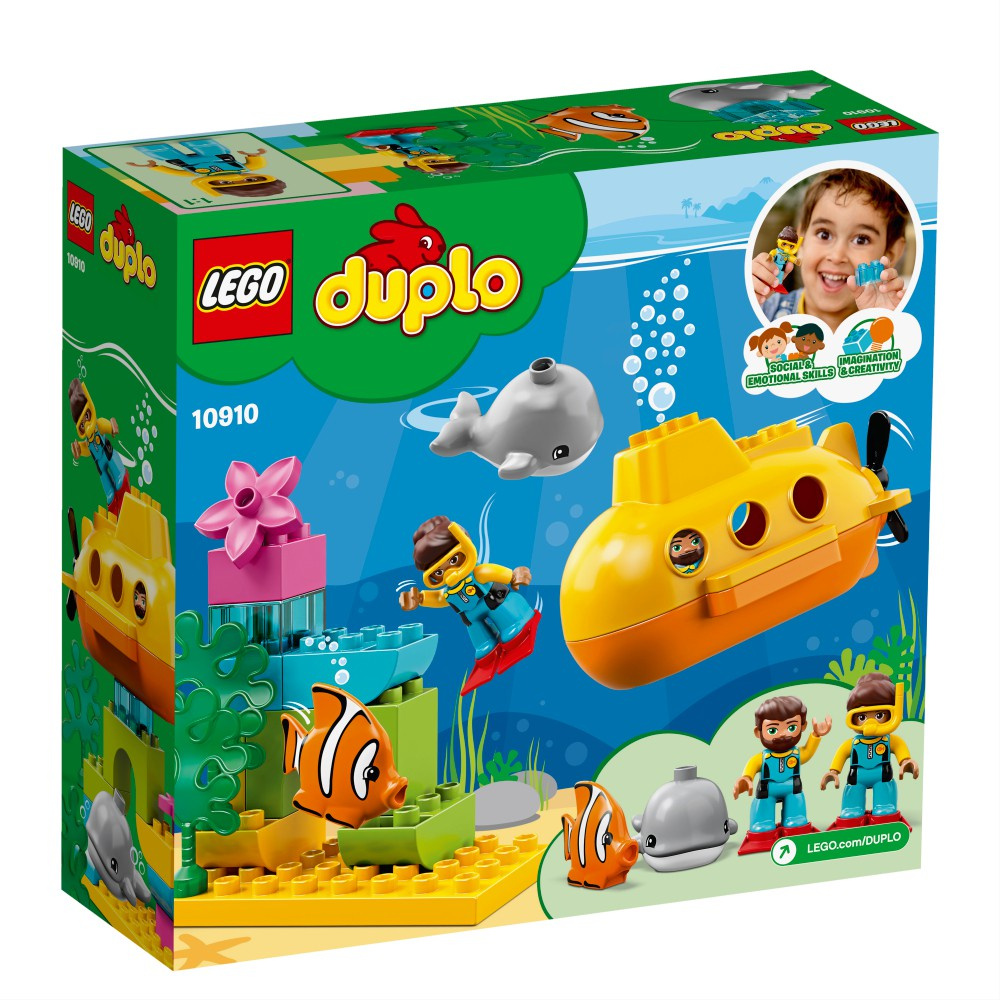 DUPLO 10910 PRZYGODA W ŁODZI PODWODNEJ