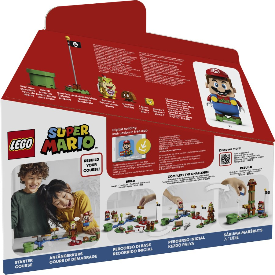 LEGO SUPER MARIO  Przygody z Mario — zestaw startowy 71360