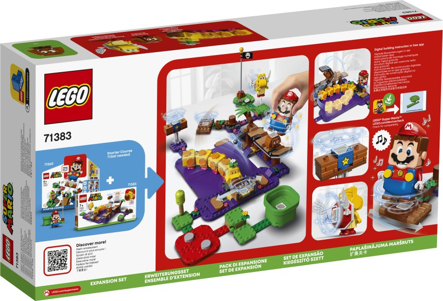 LEGO SUPER MARIO  Trujące bagno Wigglera 71383