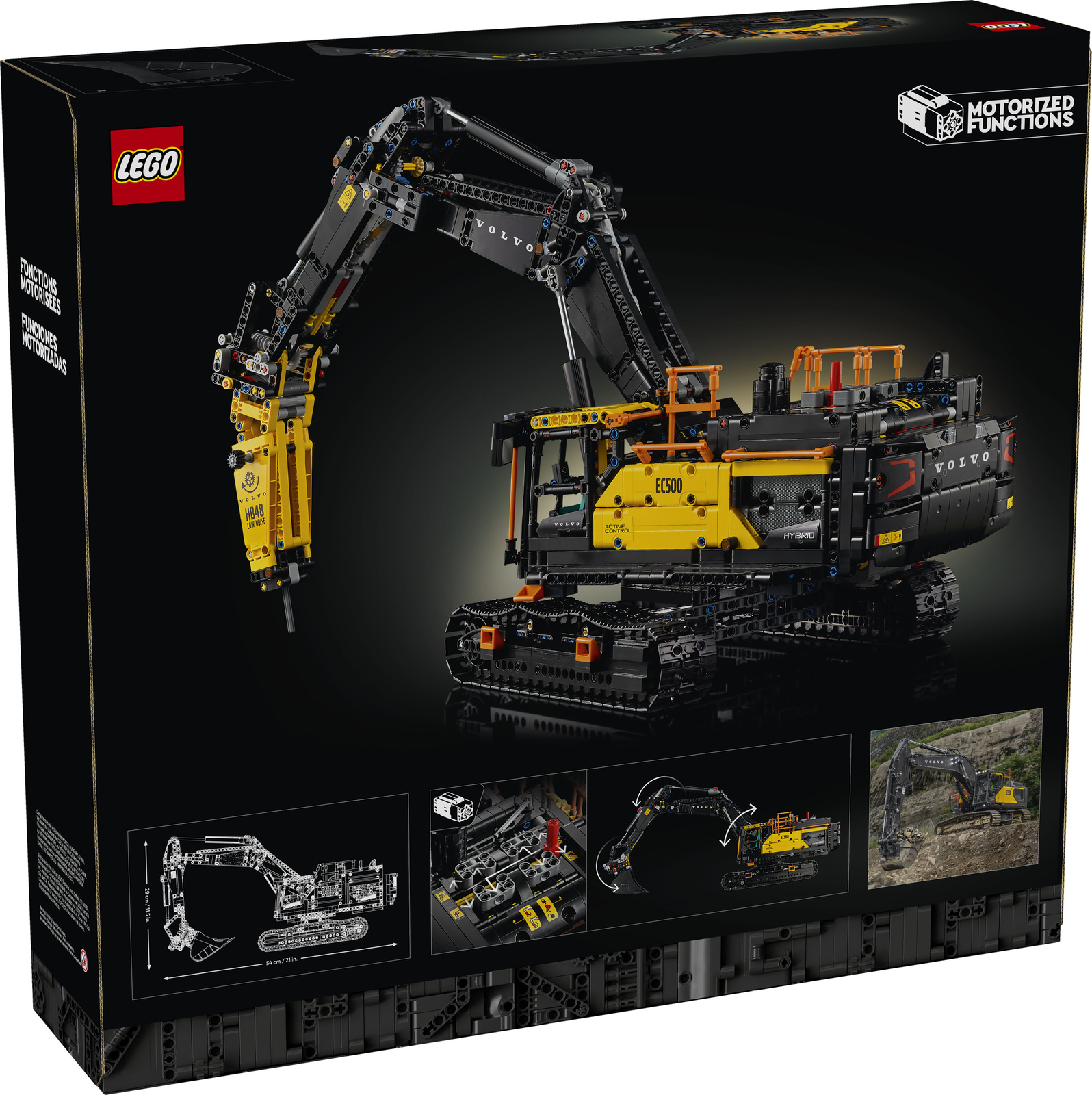 Lego Technic 42215 Koparka Volvo EC500 Hybrid