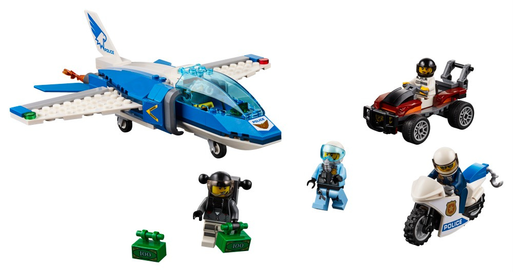 LEGO CITY  ARESZTOWANIE SPADOCHRONIARZA 60208