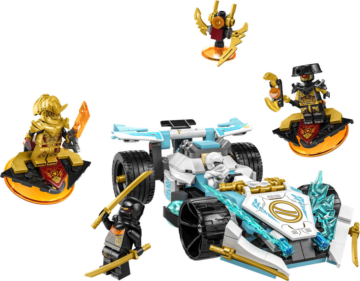 lego ninjago Smocza moc Zane’a — wyścigówka spinjitzu 71791