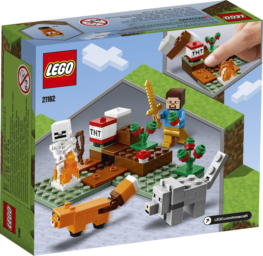 LEGO® MINECRAFT 21162 Przygoda w tajdze