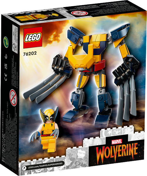 LEGO SUPER HEROES Mechaniczna zbroja Wolverine’a 76202