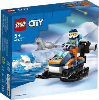 LEGO CITY Skuter śnieżny badacza Arktyki 60376