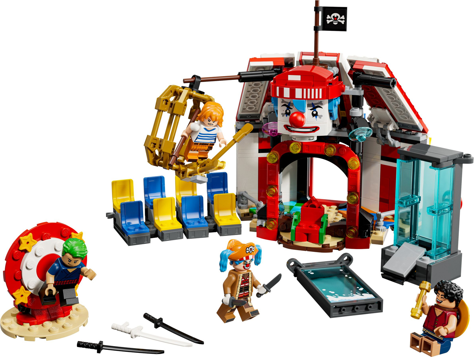 Lego One Piece 75637 Namiot Cyrkowy Klauna Buggy'ego