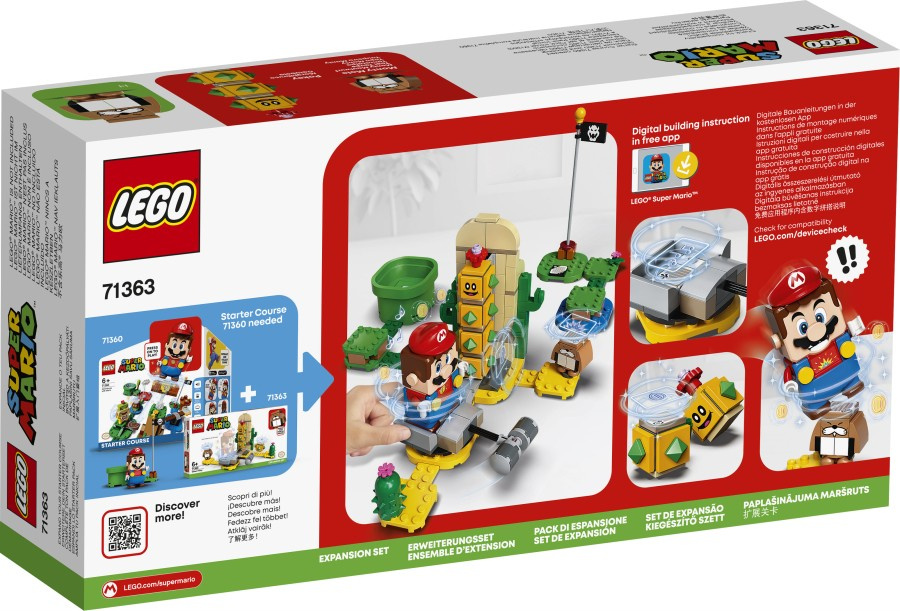 LEGO SUPER MARIO  Super Mario - Pustynny Pokey - zestaw rozszerzający 71363