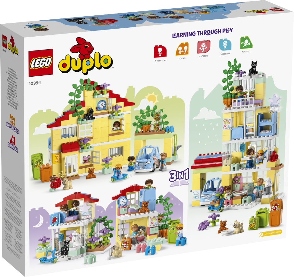 LEGO DUPLO Dom rodzinny 3 w 1 10994