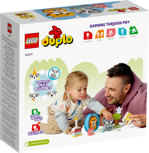 LEGO DUPLO Mój pierwszy szczeniak i kotek z odgłosami 10977