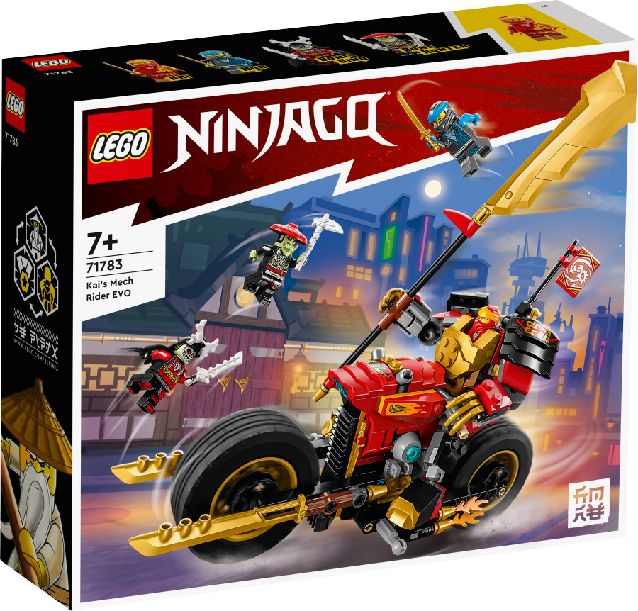 LEGO NINJAGO Jeździec-Mech Kaia EVO 71783