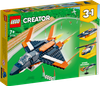 LEGO CREATOR Odrzutowiec naddźwiękowy 31126