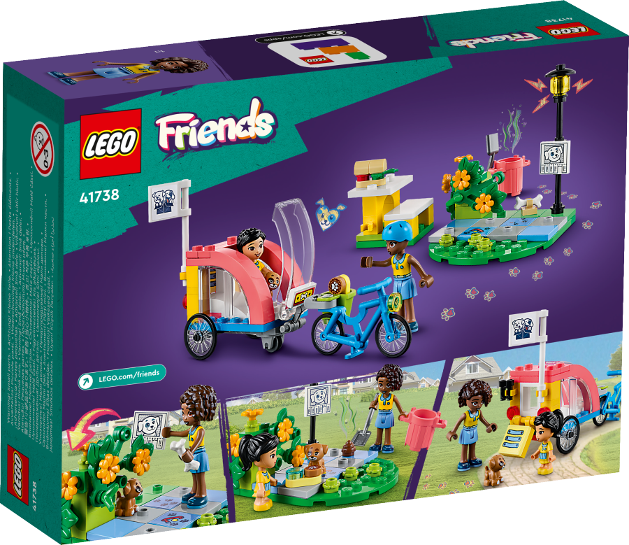 LEGO FRIENDS Rower do ratowania psów 41738