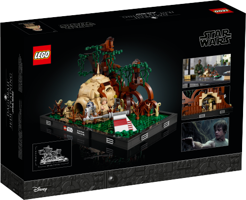 LEGO STAR WARS Diorama: Szkolenie Jedi™ na Dagobah™ 75330