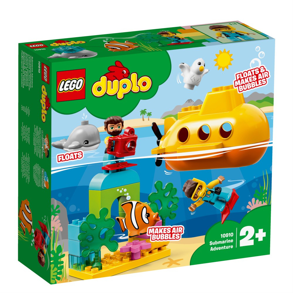 DUPLO 10910 PRZYGODA W ŁODZI PODWODNEJ