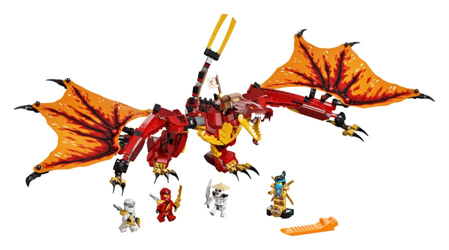 LEGO NINJAGO  Atak smoka ognia 71753
