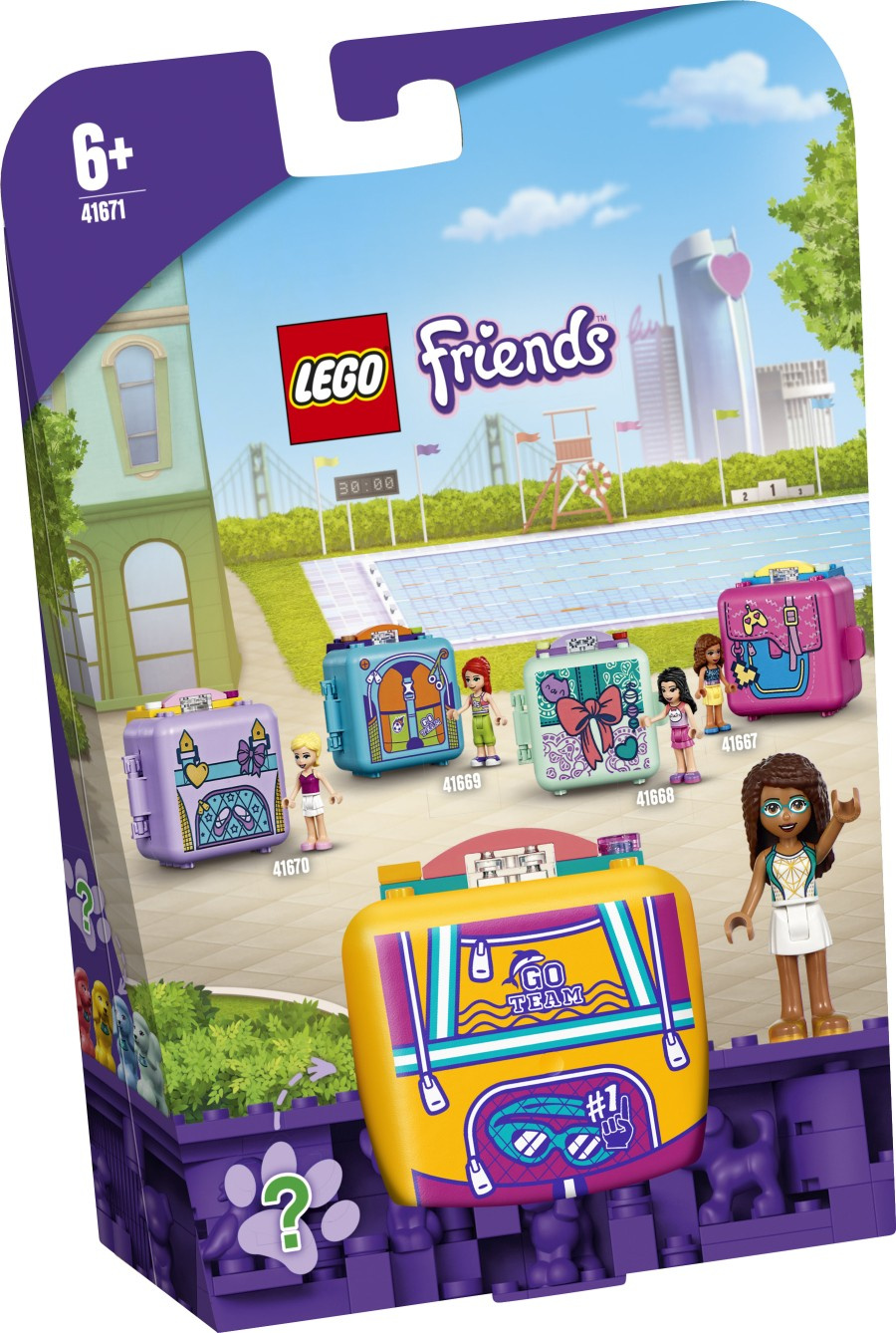 LEGO FRIENDS  Pływacka kostka Andrei 41671