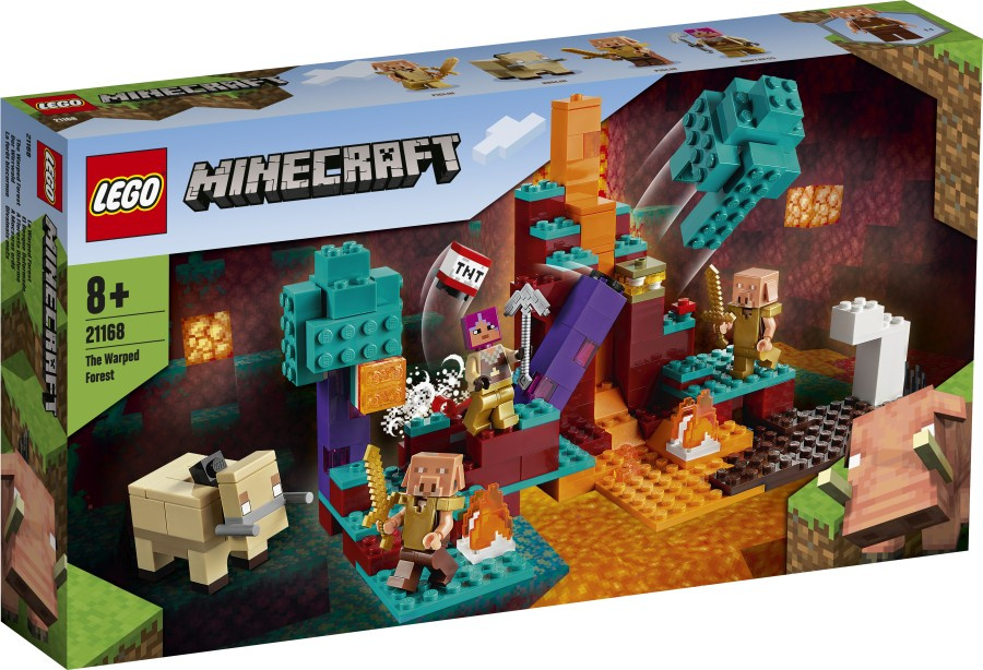 LEGO MINECRAFT  Spaczony las 21168
