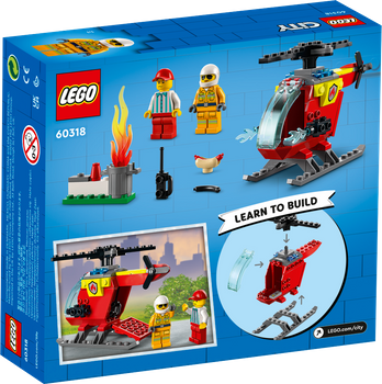 LEGO CITY Helikopter strażacki 60318