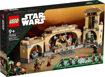 LEGO STAR WARS Sala tronowa Boby Fetta 75326
