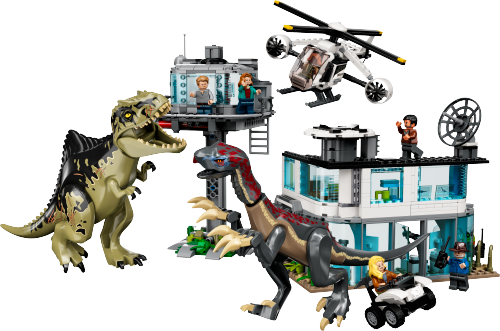 LEGO JURASSIC WORLD Atak giganotozaura i terizinozaura 76949