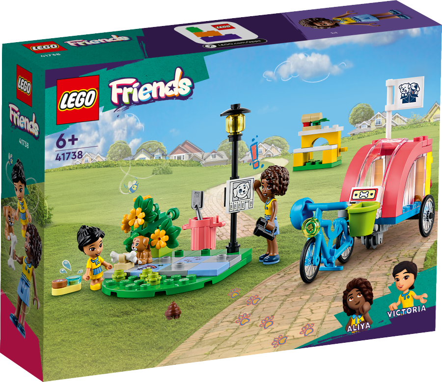 LEGO FRIENDS Rower do ratowania psów 41738