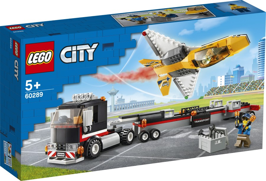 LEGO CITY  Transporter odrzutowca pokazowego 60289
