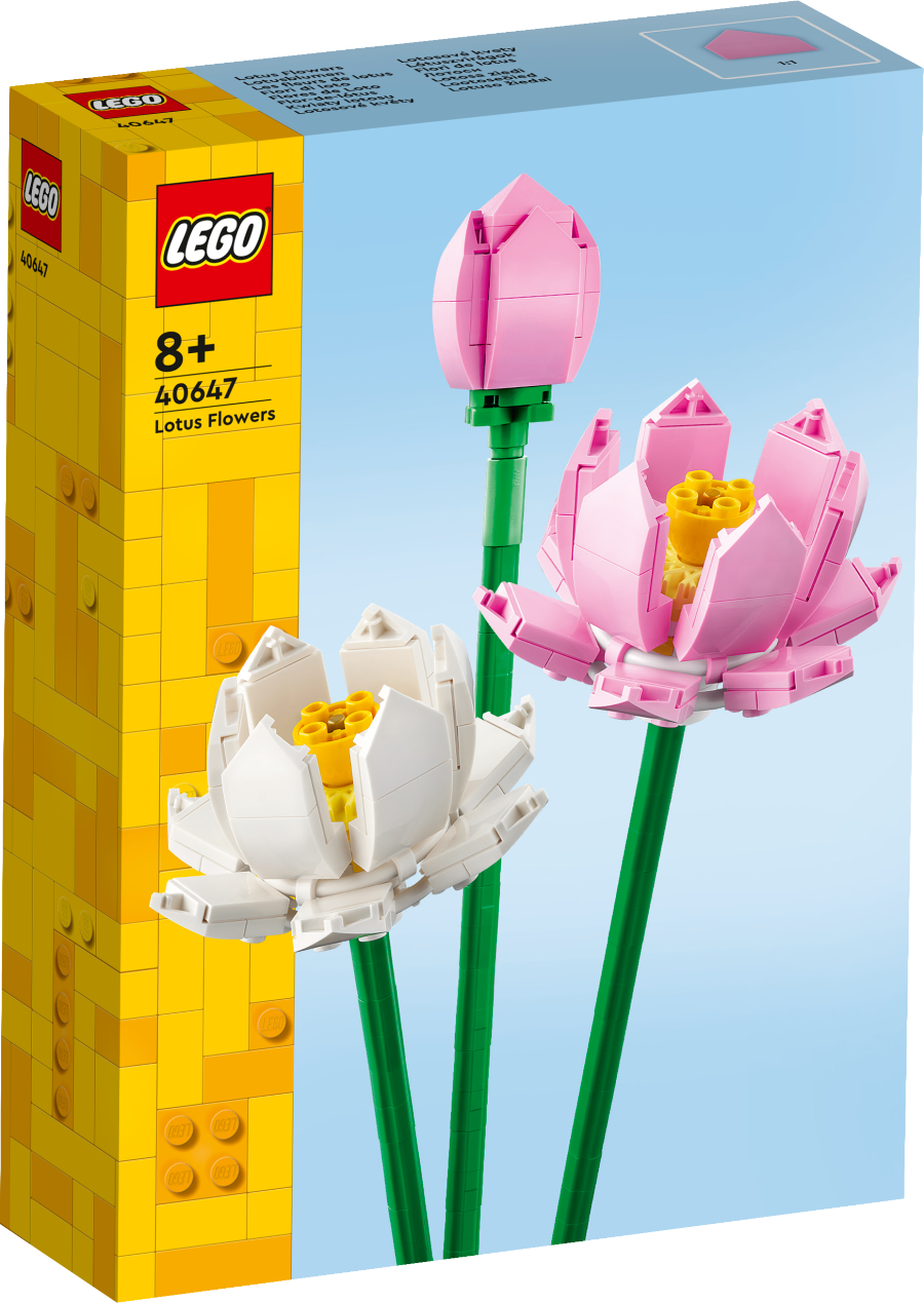 LEGO ICONS Kwiaty lotosu 40647