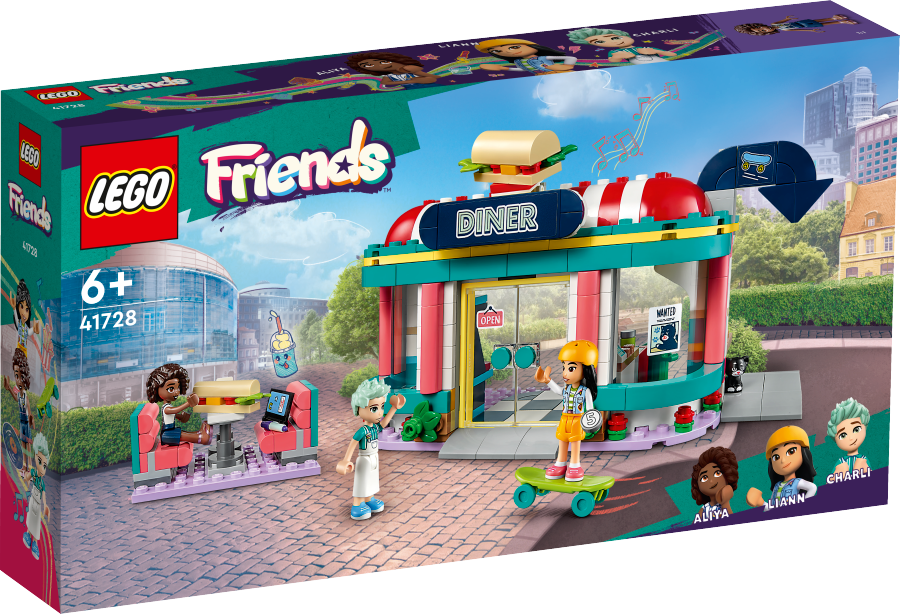 LEGO FRIENDS Bar w śródmieściu Heartlake 41728