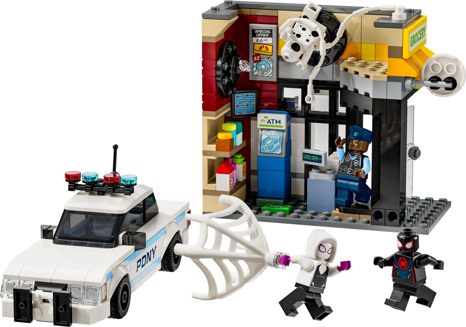 Lego Super Heroes  76311 Multiwersum Miles Morales kontra Spot