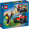 LEGO CITY Wóz strażacki 4x4 – misja ratunkowa 60393