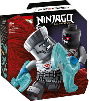 LEGO NINJAGO  Epicki zestaw bojowy — Zane kontra Nindroid 71731
