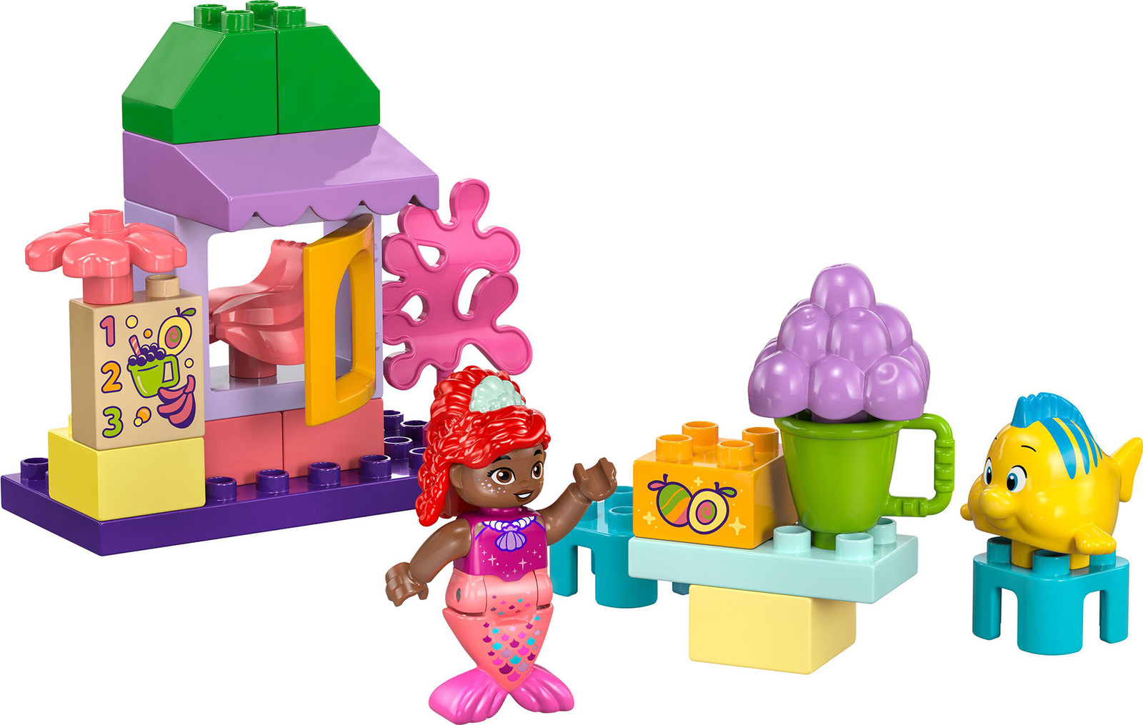 Lego Duplo 10420 Stoisko kawowe Arielki i Florka