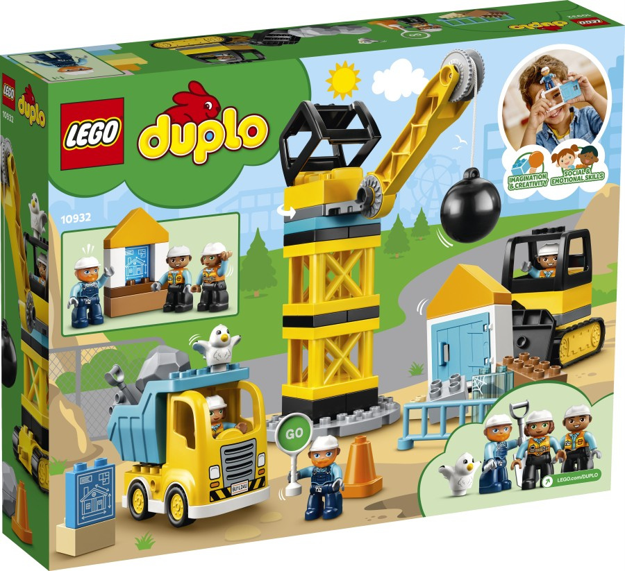 LEGO DUPLO  Rozbiórka kulą wyburzeniową 10932