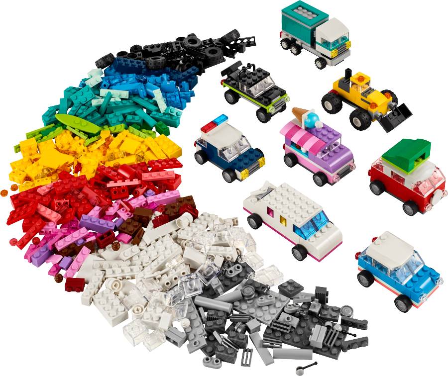 LEGO CLASSIC Kreatywne pojazdy 11036