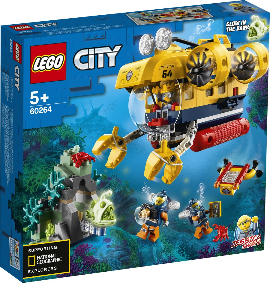 LEGO CITY  Łódź podwodna badaczy oceanu  60264