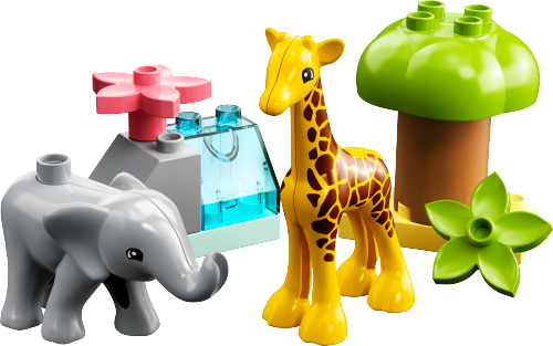 LEGO DUPLO Dzikie zwierzęta Afryki 10971