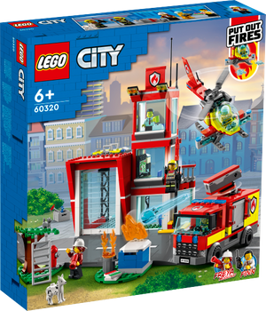 LEGO CITY Remiza strażacka 60320