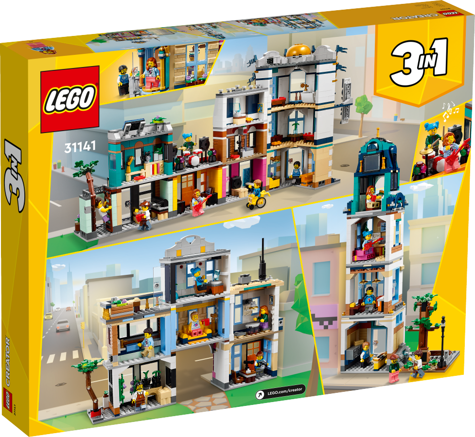 LEGO CREATOR 3 W 1 Główna ulica 31141