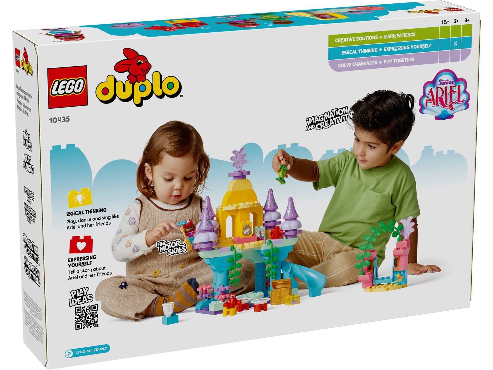 Lego Duplo 10435 Magiczny podwodny pałac Arielki