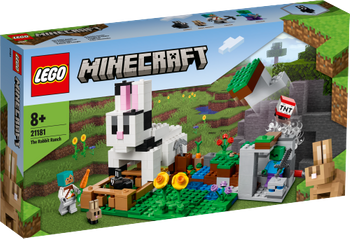 LEGO MINECRAFT Królicz farma  21181