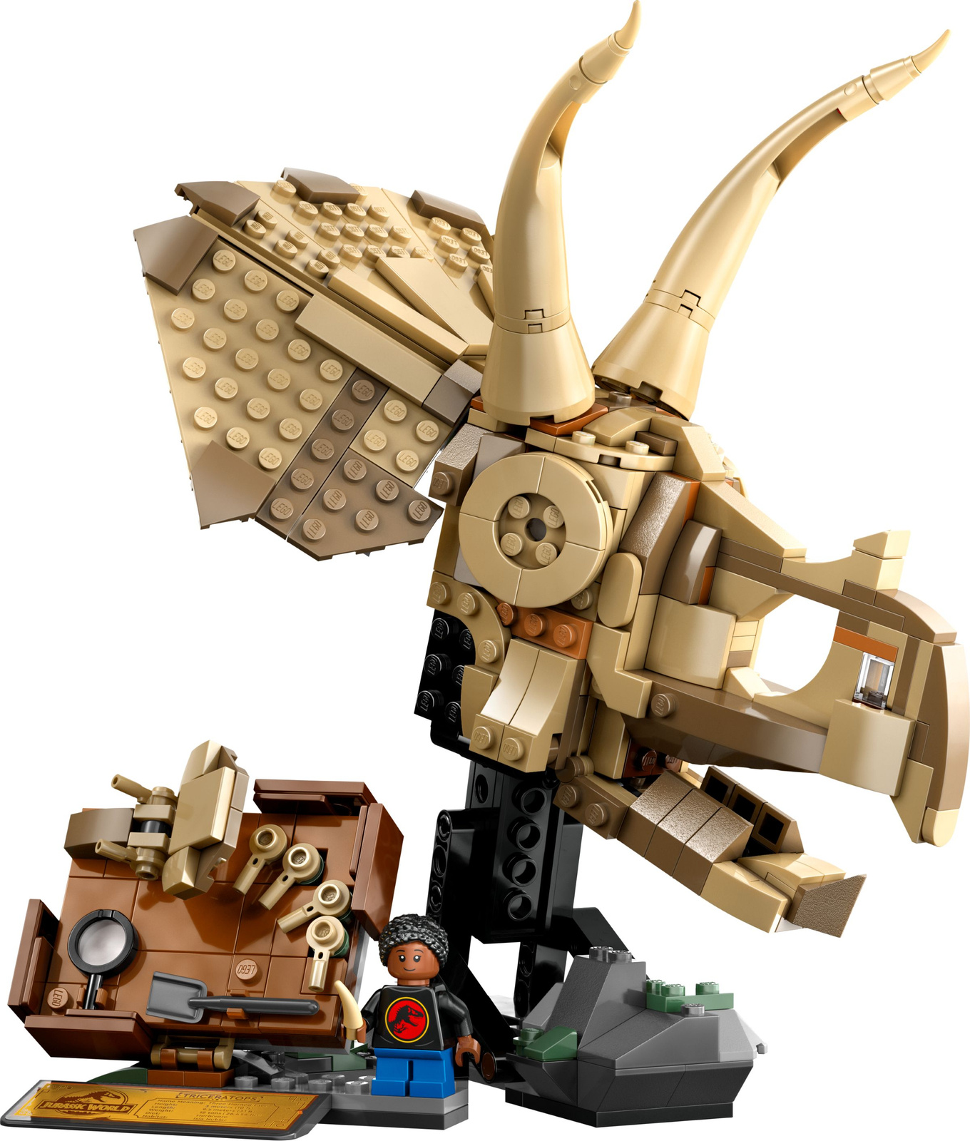 Lego Jurassic World 76969 Czaszka Triceratopsa: Szkielety dinozaurów