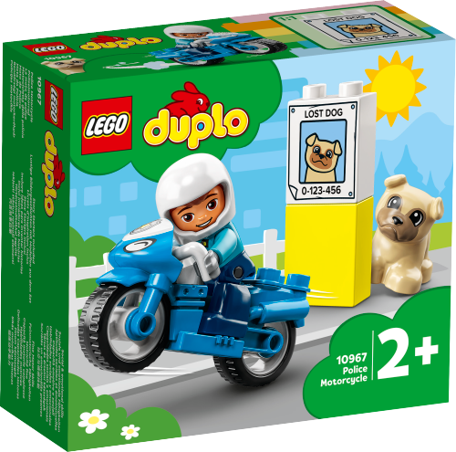 LEGO DUPLO Motocykl policyjny 10967