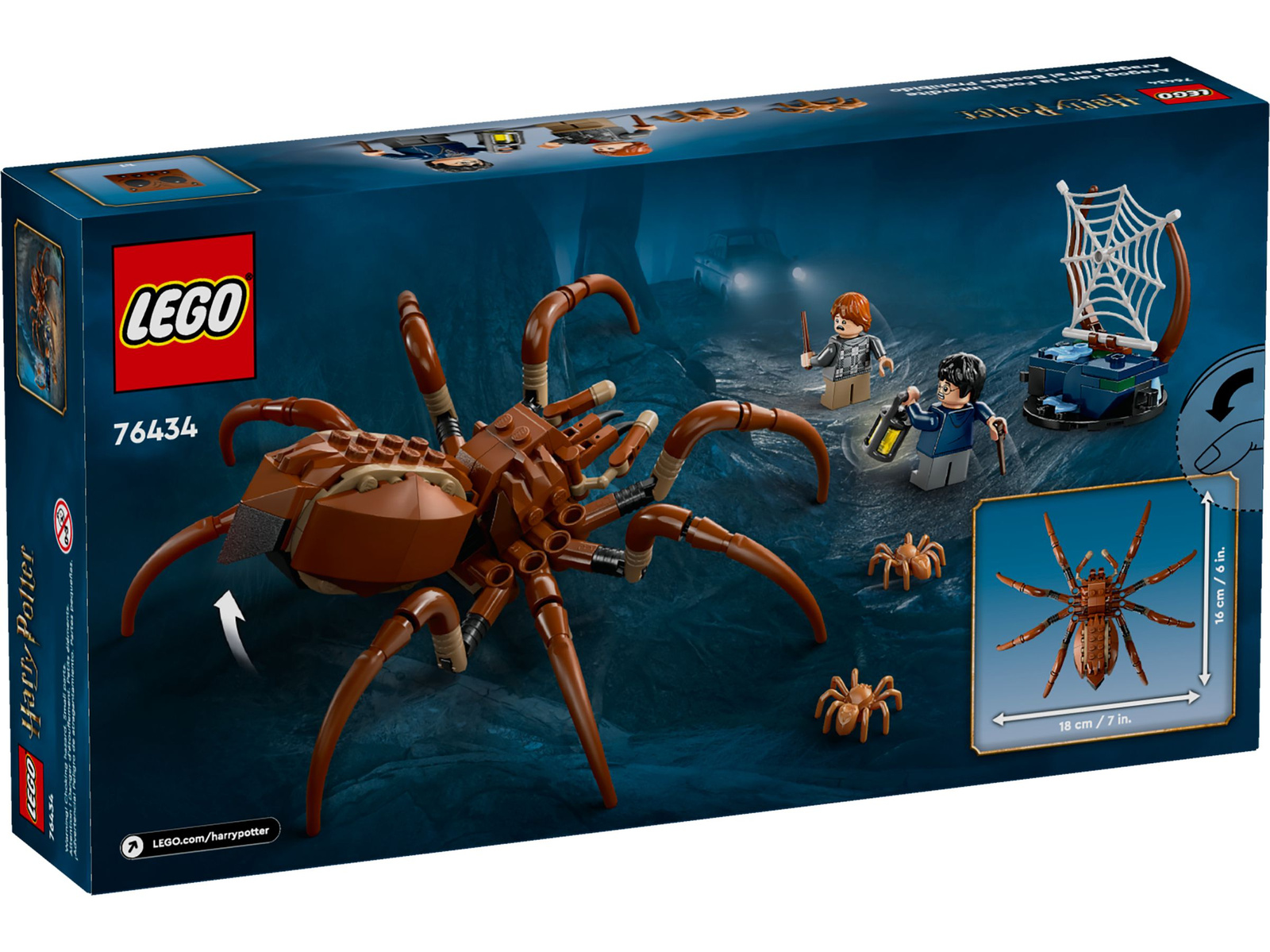 Lego Harry Potter 76434 Aragog w Zakazanym Lesie