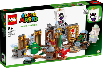 LEGO SUPER MARIO Zestaw rozszerzający Zabawa w straszonego w rezydencji Luigiego™ 71401