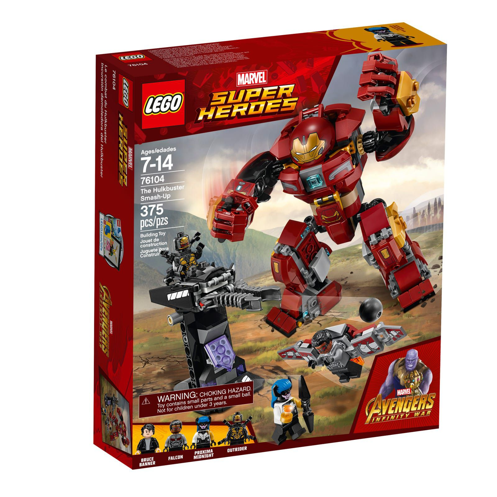 LEGO Super Heroes 76104 Walka w Hulkbusterze