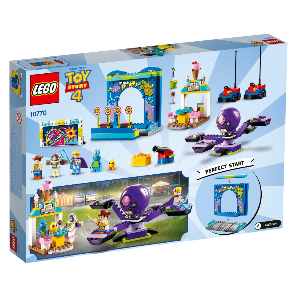 LEGO® TOY STORY 10770 KARNAWAŁOWE SZALEŃSTWO CHUDEGO I BUZZA